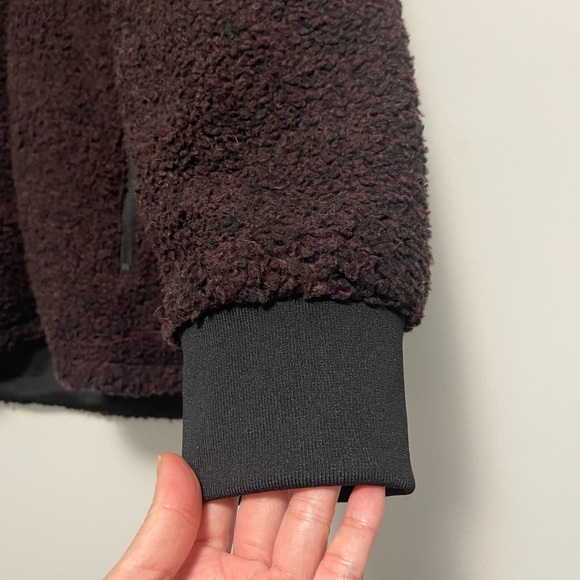 Bench Mens Fleece Maroon Jacket Size Medium - Picture 6 of 9